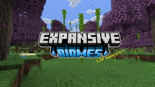 Expansive Biomes v160 Trailer I Minecraft Bedrock EditionMCPE [upl. by Rodoeht]