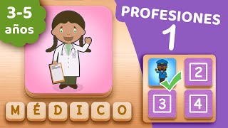 Las PROFESIONES para niños  Vocabulario  Los oficios y trabajos  Incluye JUEGO [upl. by Belia]