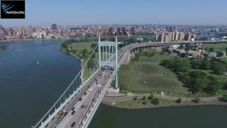 Aerialworks  Triborough Bridge  in Ultra High Definition 4k [upl. by Cynar295]