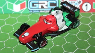 Mattel Disney Cars GRC Francesco Bernoulli Global Racers Cup World Grand Prix Italy 1 2024 [upl. by Otter]