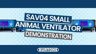 SAV04 Small Animal Ventilator Demonstration [upl. by Marigolda375]