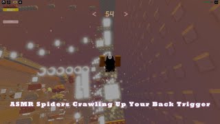 Roblox ASMR Spiders Crawling Up Your Back Trigger wMic tapping amp Mic Scratching Added Rain [upl. by Syl]