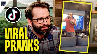 Internet Dad Reviews VIRAL Pranks On Parents [upl. by Armin]