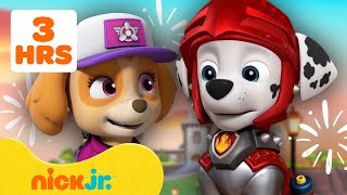 Patrulha Canina  3 Horas do NOVO Patrulha Canina  Nick Jr em Português [upl. by Ziom]