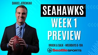 Seahawks Week 1 preview w Daniel Jeremiah on SeattleSports [upl. by Koh]