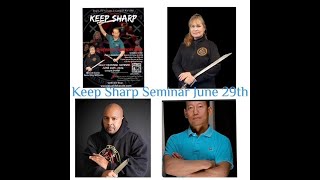 Keep Sharp seminar with Durand Howard  Spencer Gee and May Williams [upl. by Aillil]