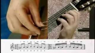 Classical and Flamenco Guitar  Scales Lesson Part 2 [upl. by Yraunaj]