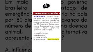 ✍️ ATUALIDADES PARA CONCURSO PÚBLICO [upl. by Vaenfila]