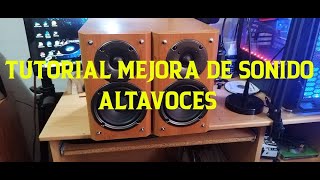 tutorial de mejora de sonido a altavocestutorial on improving sound to speakers [upl. by Soph]