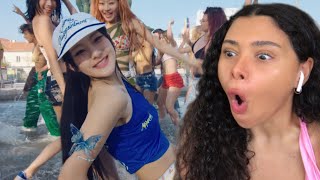 KISS OF LIFE 키스오브라이프 Sticky MV  REACTION [upl. by Aelegna]