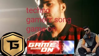 techno gamerz song game on full song YouTuber song [upl. by Ridgley]