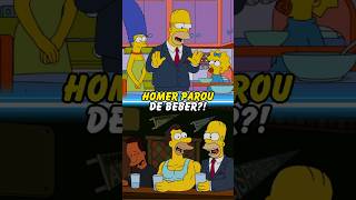 HOMER PAROU DE BEBER simpsons thesimpsons shorts homer bart [upl. by Sonnie124]