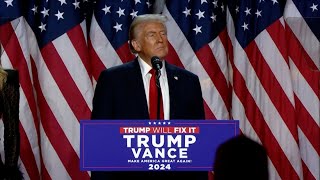 Donald Trump speech from 2024 election night [upl. by Brouwer501]