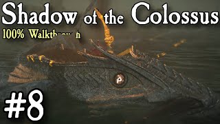 Shadow of the Colossus PS4 100 Walkthrough  Part 8 The Electric Eel Hydrus [upl. by Undine316]