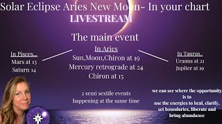 The big Solar Eclipse on April 8  what it will mean for you  LIVESTREAM [upl. by Adnolohs488]