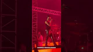 Wizkid performing Ginger Ft Burna Boy in Dominica [upl. by Ayatan]