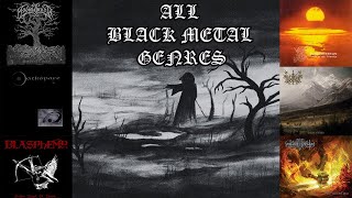 Every Black Metal Sub Genre With Examples [upl. by Aihsenat]