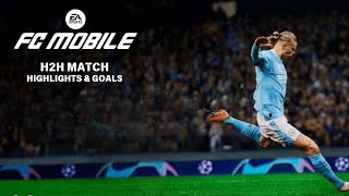 Highlights amp Goals  EASFC Mobile H2H  Newcastle United 2 vs Manchester City 1  Sept 29 2024 [upl. by Aikel]