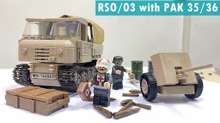 Build A RSO03 with PAK 3536QUANGUAN 100250 ReviewsBuilding Block [upl. by Meredithe]