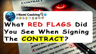 What RED FLAGS Did You See When Signing The CONTRACT [upl. by Shelton537]