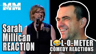 FIRST TIME WATCHING Sarah Millican LOLOMETER REACTION [upl. by Lymn432]