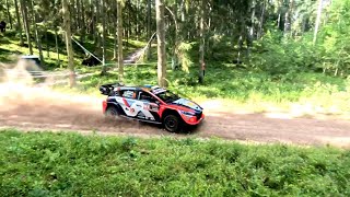 WRC TET Rally Latvia 2024 SS2 [upl. by Reinnej]