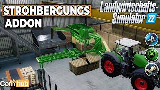 LS22 Strohbergungs Addon  LS22 Modvorstellung [upl. by Ainevul]