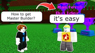 I Asked 100 Master Builders How To Become A Pro Builder [upl. by Zoubek]