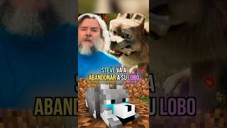 STEVE no quiere abandonar a su Lobo en MINECRAFT La Película minecraft minecraftshorts [upl. by Ati]