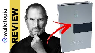 Steve Jobs REAL wallet Mani Wonders Cascade slim wallet REVIEW [upl. by Elrebmik]