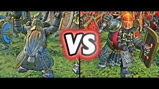 Who Will Win Ironbreakers or Infernal Ironsworn in Warhammer Total War 3 [upl. by Ylrebma228]