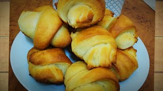 Easy Croissant recipe Eggless  without oven amp in oven [upl. by Randa222]