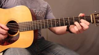 Guitar Chords Up the Neck G C Em D Ep 10 GuitarWOD [upl. by Ttergram]