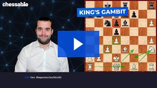 The Kings Gambit Accepted explained by GM Ian [upl. by Airod402]