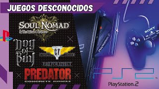 ¡Juegos desconocidos de PS2 Videojuegos olvidados joyas ocultas y cancelados de Playstation 2 [upl. by Nnaacissej537]