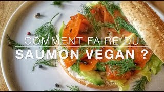 Comment faire du saumon fumé vegan  3 recettes [upl. by Dehsar]