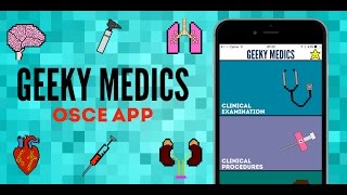 Geeky Medics Android App  OSCE App  UKMLA  CPSA  PLAB 2 [upl. by Meeker]