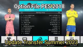 PS4 Option File PES 2018 season 2023  BRI Liga 1 Indo no double team PS4 original FREE D0WNL0AD [upl. by Netfa987]