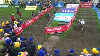 Highlights Soudal Brussels Universities Cyclocross men 2024 X20 Badkamers Trofee [upl. by Duffy]