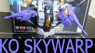 4th Party Masterpiece MP52SW Skywarp w Crown [upl. by Rhys]