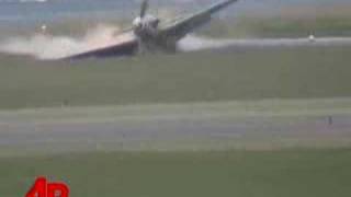 Raw Video Crash Landing at German Air Show [upl. by Isabel550]