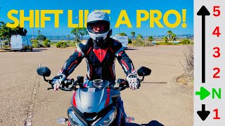 How To Shift Gears On a Motorcycle How to ride a motorcycle [upl. by Nylyaj801]