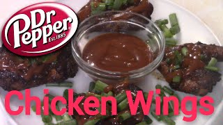 Dr Pepper Chicken Wings [upl. by Afatsuom]