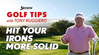 Hit Your Irons More Solid  Srixon Golf Tips [upl. by Bil]