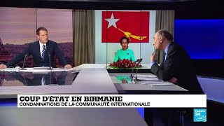 Birmanie  condamnations de la communauté internationale [upl. by Sixela]