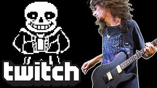 Megalovania on Guitar LIVE on Twitch  ToxicxEternity Undertale [upl. by Meta740]