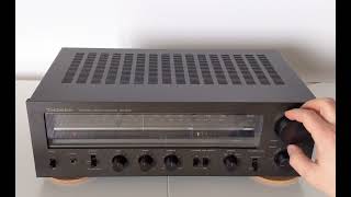 Technics SA  202 Vintage Stereo Receiver  Verstärker [upl. by Erlina]