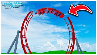 I Build This IMPOSSIBLE Rollercoaster in Theme Park Tycoon 2 [upl. by Ennaul]