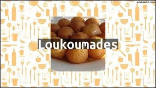 Recipe Loukoumades [upl. by Riordan]