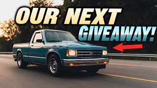 Our Next GIVEAWAY 83 S10 Pickup SURVIVOR [upl. by Liamsi]